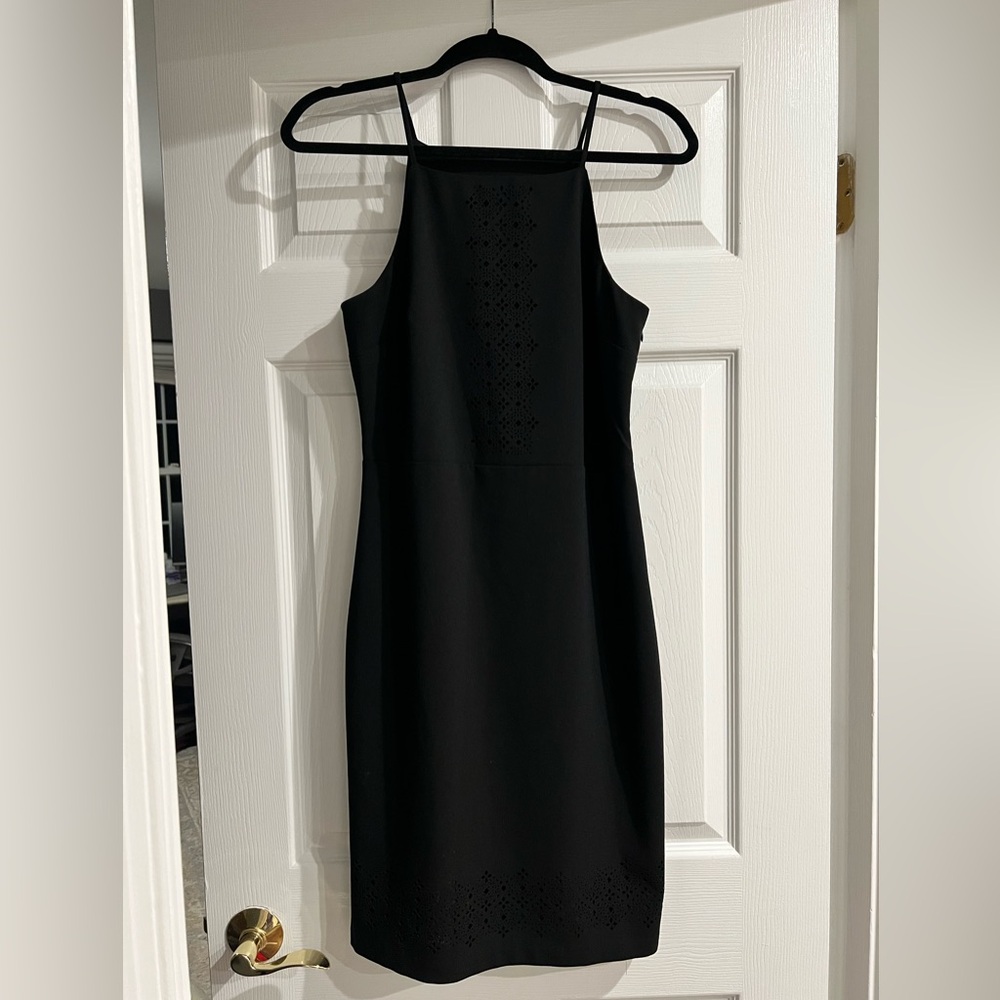 Banana Republic Black Midi Dress